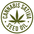 logo for sativa seed oil