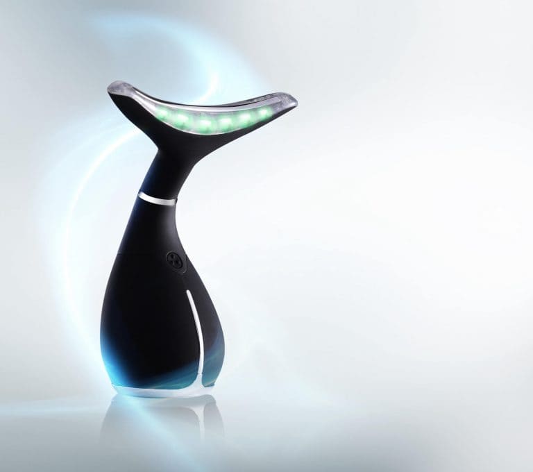 Biotech skincare LED light therapy device