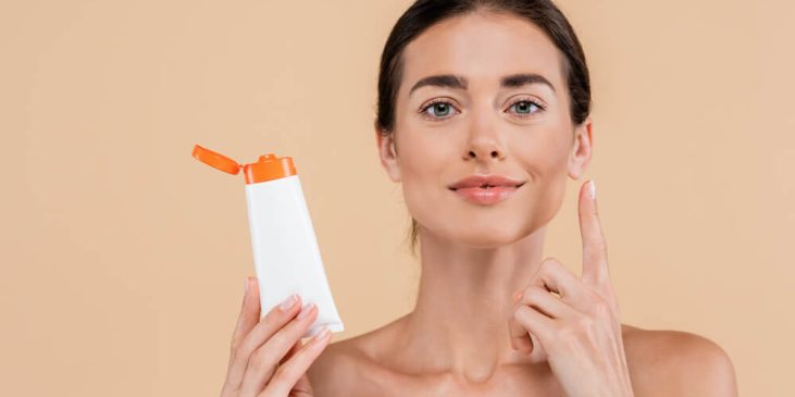 woman spf