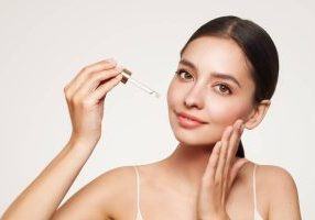 woman skincare