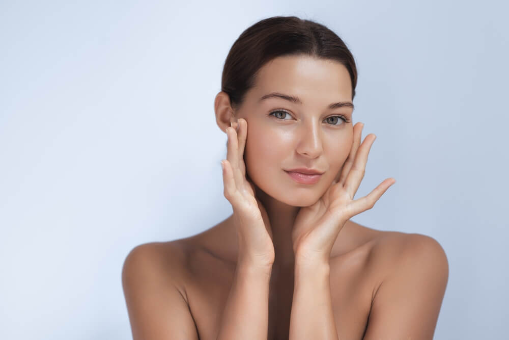 woman skin barrier