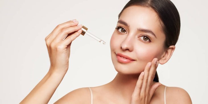 woman skincare